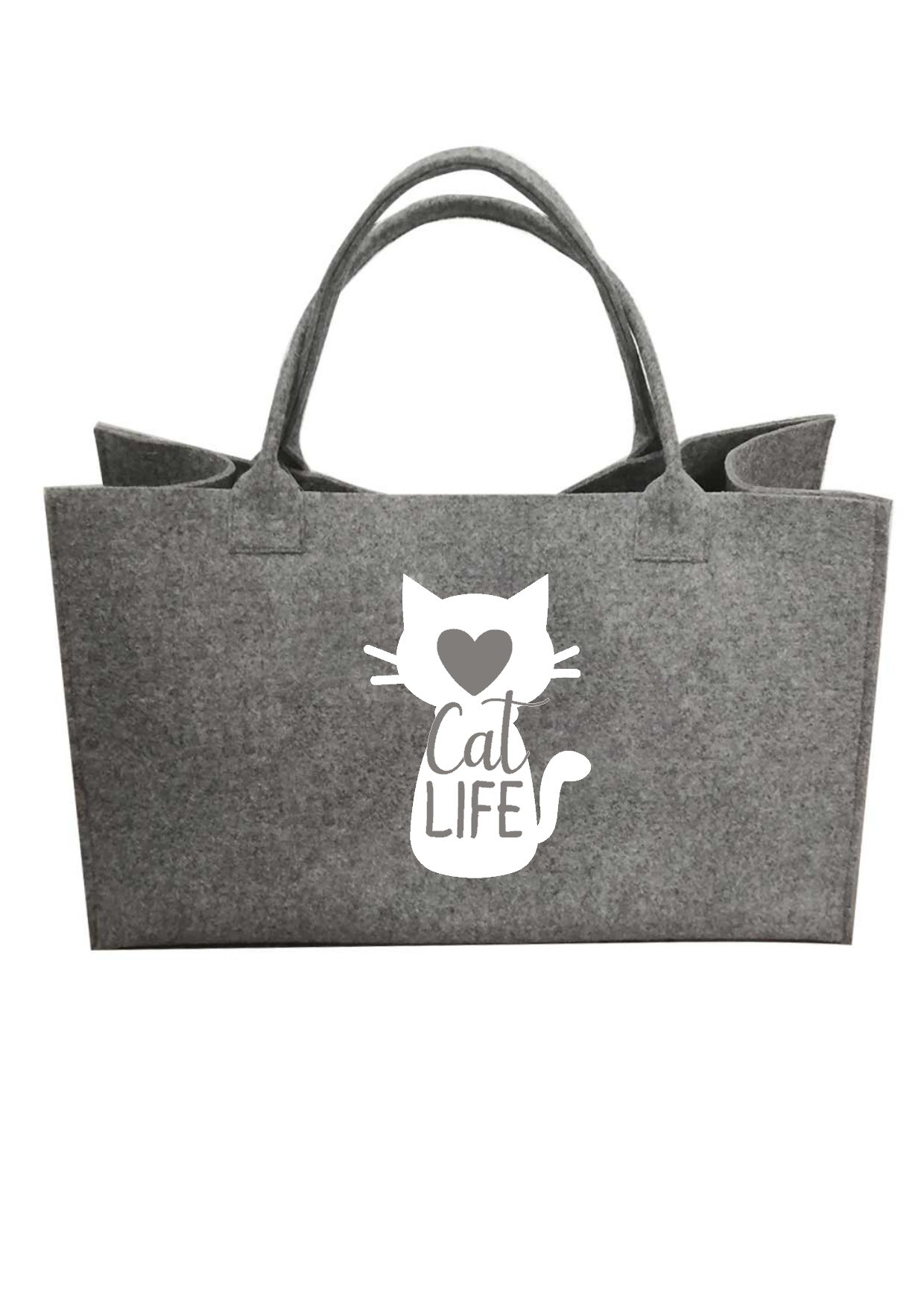 Filztasche Katze