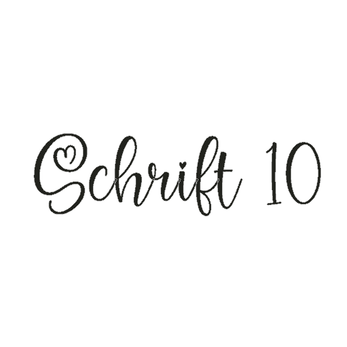 Schrift 10