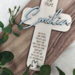 Holzkreuz Zur Taufe