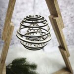 Christbaumanhänger Spirale