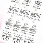 Kerzentattoo Allerlei für Stumpenkerzen (Download)