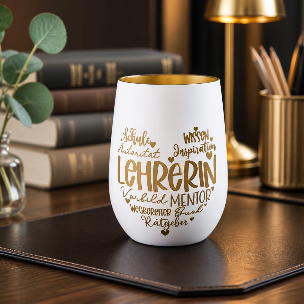 Windlicht Lehrerin